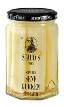 Staud's Wien - Senf-Gurken mit feinen Kräutern  314ml