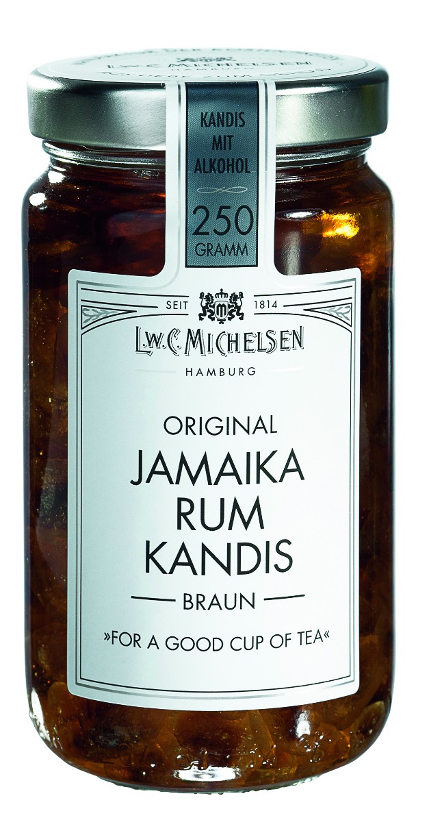 Jamaika Rum-Kandis Braun
