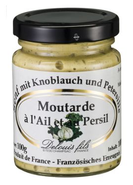 Französischer Senf mit Knoblauch und Petersilie 100g