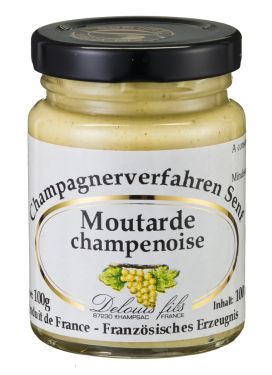 Französischer Senf mit Champagner 100g