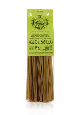 MORELLI - Linguine Knoblauch & Basilikum 250g