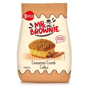 Mr. Brownie – Cinnamon Crumb Cakes 200g