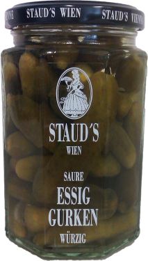 Staud's Wien - Saure Essig Gurken - würzig 314ml