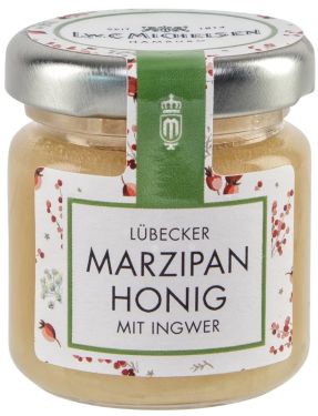 L.W.C. Michelsen - Weihnachtlicher Honig mit Lübecker Marzipan und Ingwer Mini 50g