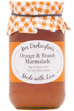 Mrs Darlingtons - Orangenmarmelade mit Brandy 340g